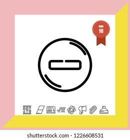 medicine tablet icon vector
