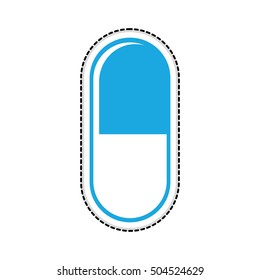 medicine tablet or pill icon image 