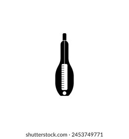 medicine thermometer vector type icon