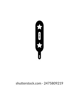 medicine thermometer vector type icon