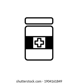 medicina en moda.  diseño simple para gráficos, logotipos, sitios web, medios sociales, interfaz de usuario, aplicaciones móviles, EPS10