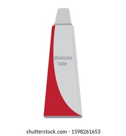 Medicine tube clip art design vector illustration image