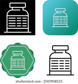 Medicine Unique Vector Icon Illustration