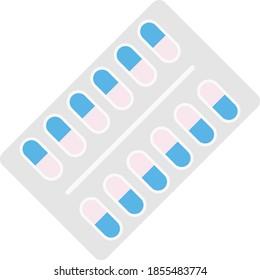 icono de color plano vector de medicina 