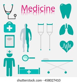 Medicine vector graphics