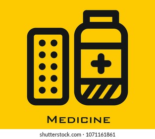 Medicine vector icon