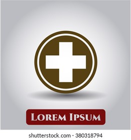 Icono vectorial de la medicina