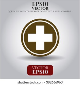 Icono vectorial de la medicina