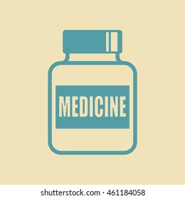 Medicine vector icon 