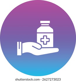 Medicine vector icon. Can be used for printing, mobile and web applications.