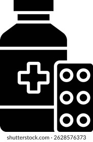 Medicine vector icon. Can be used for printing, mobile and web applications.