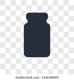 Medicine vector icon isolated on transparent background, Medicine logo concept