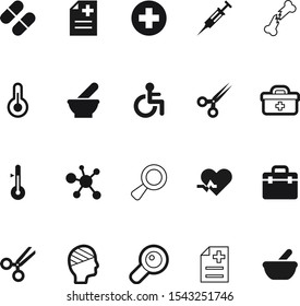 medicine vector icon set such as: osteoporosis, heat, pictogram, cardiogram, bones, fun, round, heartbeat, climate, aromatherapy, strong, ekg, beat, application, protein, shadow, help, smile, cartoon