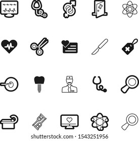 medicine vector icon set such as: female, blade, tooth, teeth, implants, biology, ivf, emblem, dental, human, reproductive, internet, machine, physiotherapy, silhouette, label, pregnancy, fracture