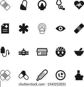 medicine vector icon set such as: microbe, tablet, cardiogram, bandaid, graphic, injury, insignia, liquid, snake, red, infection, spectrum, bacteria, sick, gauze, accident, scale, beat, curve