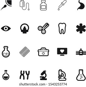 medicine vector icon set such as: clean, chest, style, blister, hairdresser, pack, tailor, prescription, heart, patient, donor, stretcher, eyelashes, hygiene, lens, look, xy, school, analysis, egg