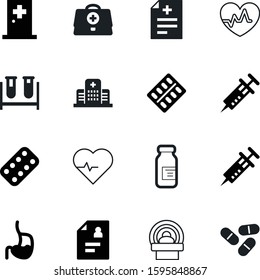 medicine vector icon set such as: er, cartoon, collection, logo, rescue, round, urgency, structure, medic, shadow, pharmacology, research, analysis, prescription, chemical, briefcase, bag, stretcher