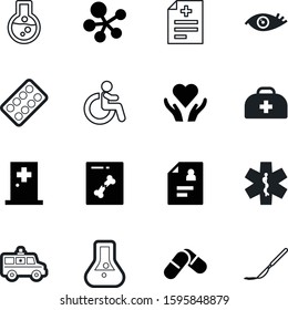 medicine vector icon set such as: friendship, operate, paper, urgency, vehicle, molecules, disability, blister, staff, surgeon, optical, xray, aesculapius, clinical, person, look, medicament, room