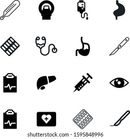medicine vector icon set such as: meteorology, liver, cross, kit, business, heat, technology, look, liquid, scan, physician, aid, celsius, fever, patient, season, gastric, shape, internal
