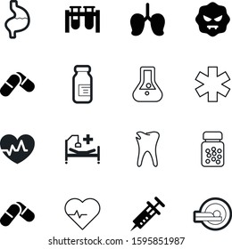 medicine vector icon set such as: graphic, phial, mold, diagnostic, research, gastric, button, virus, tooth, immunization, accident, hygiene, medic, development, ray, shape, start