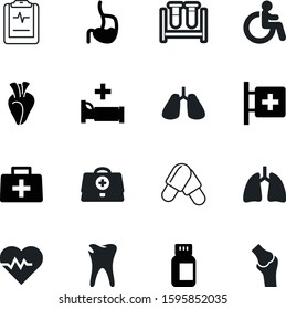 medicine vector icon set such as: love, safety, dentistry, caries, accessibility, red, plasma, biochemistry, serum, joint, cardiac, stomach, disable, shadow, rescue, style, enamel, electrocardiogram