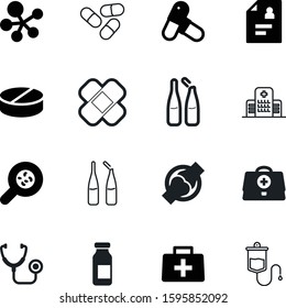 medicine vector icon set such as: physician, construction, heart, skeleton, body, exterior, leg, molecule, cartoon, saline, magnification, professional, germs, cell, wound, architecture, data