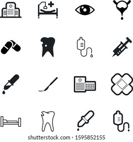 medicine vector icon set such as: operate, instrument, tool, surgery, bladder, modern, look, concept, biology, operation, injection, bandage, plaster, male, light, art, metal, body, medication, sharp