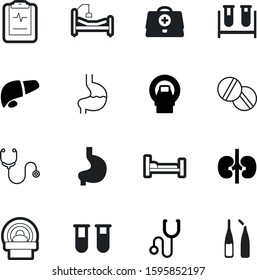 medicine vector icon set such as: capsule, oncology, immunization, wave, web, therapy, ampoule, checklist, professional, pills, pulse, kit, monitor, vitamin, note, blank, case, antibiotic, ambulance