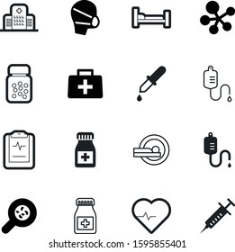 medicine vector icon set such as: surgeon, test, doctors, surgery, diagnostic, connection, magnifying, atom, clipboard, construction, ecg, chart, surgical, architecture, shape, scanner, ray, oncology