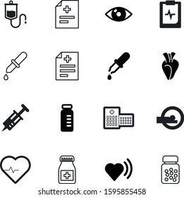 medicine vector icon set such as: business, analysis, structure, rubber, object, instrument, cardiac, vials, building, organ, rate, tomography, information, animal, liver, internal, injection, scan