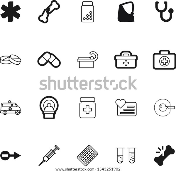 medicine vector icon set such as: package, glass,\
transport, strip, injection, study, hand, instrument, snake, pulse,\
syringe, tissue, energy, amoeba, drugs, inject, body, virus,\
bandage, person
