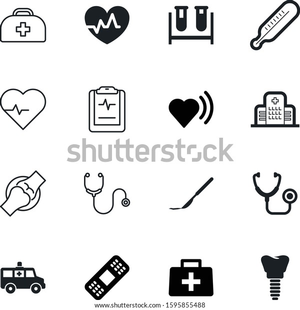 medicine vector icon set such as: meteorology,\
research, chart, surgeon, information, measuring, patella,\
protection, handle, joint, dental, medication, test, vehicle, leg,\
biology, checklist