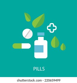 Medicine  vector illustration 