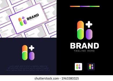 Medicine Vector Logo Design Template. Vector illustration- EPS 10