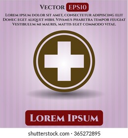 Medicine vector symbol