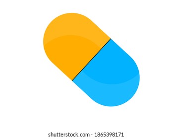 Medicina o píldora vitamínica o cápsula