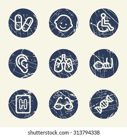 Medicine web icons