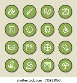 Medizin-Web-Symbole