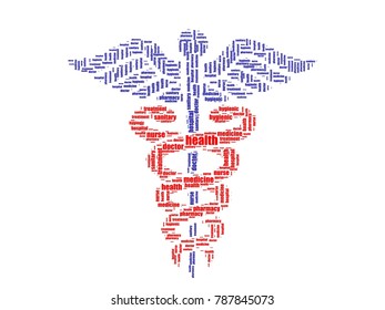 medicine word cloud design