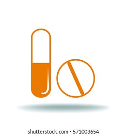 Medicines. Icon.