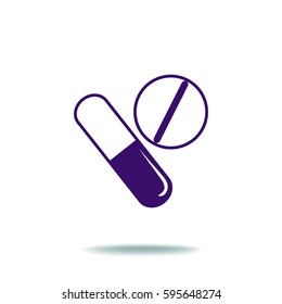 Medicines. Icon.
