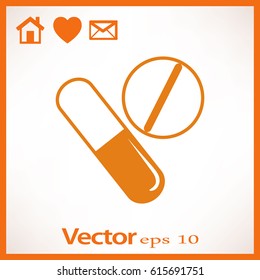 Medicines. Icon.