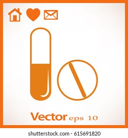 Medicines. Icon.
