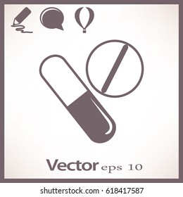 Medicines. Icon.