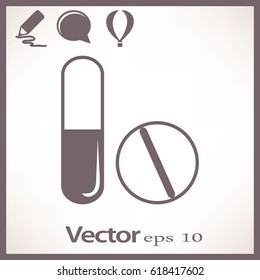 Medicines. Icon.