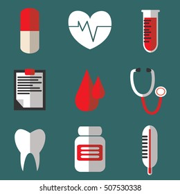 medicines icons