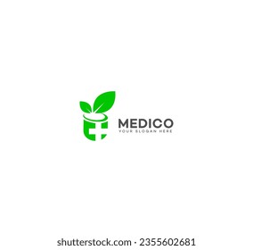 medico logo Design Template Vector icon