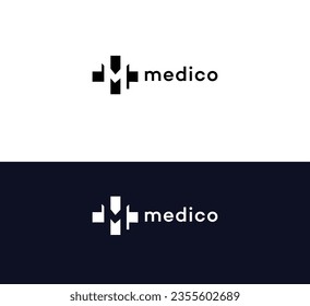 medico logo Design Template Vector icon