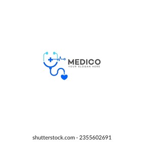 medico logo Design Template Vector icon