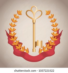 Medieval army emblem